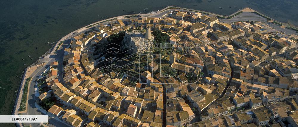 Illustration - Aerial View of France