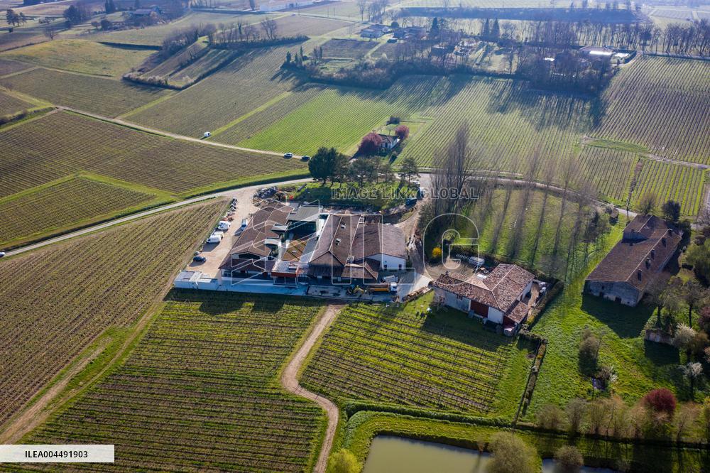 Illustration - Aerial View of France