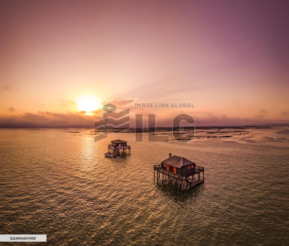Illustration - Aerial View of France