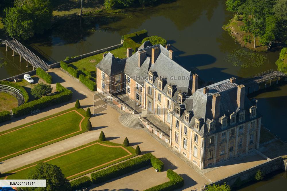 Illustration - Aerial View of France