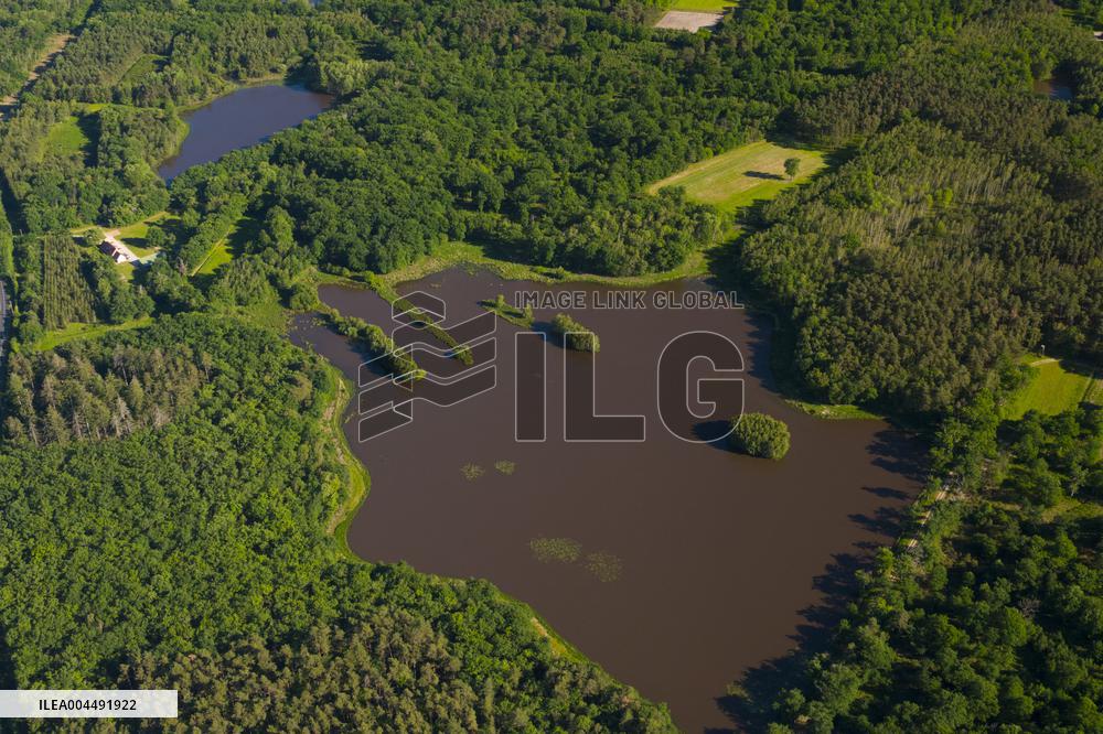 Illustration - Aerial View of France