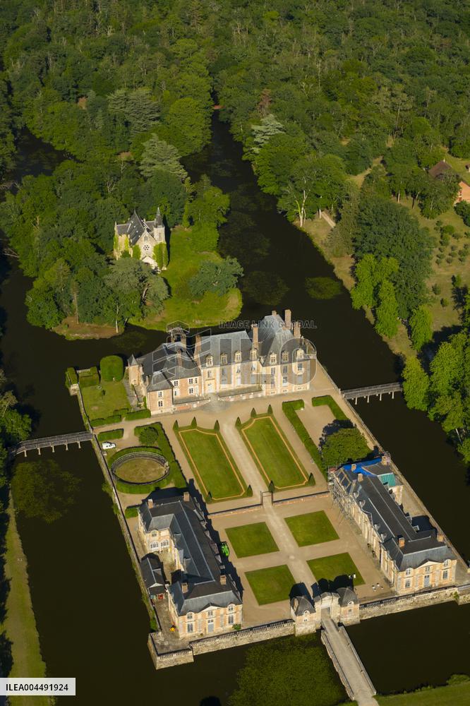 Illustration - Aerial View of France
