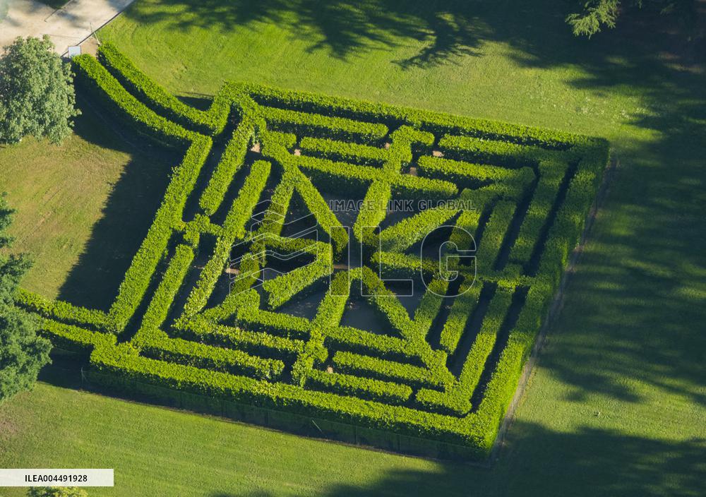 Illustration - Aerial View of France