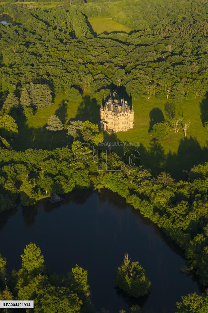 Illustration - Aerial View of France
