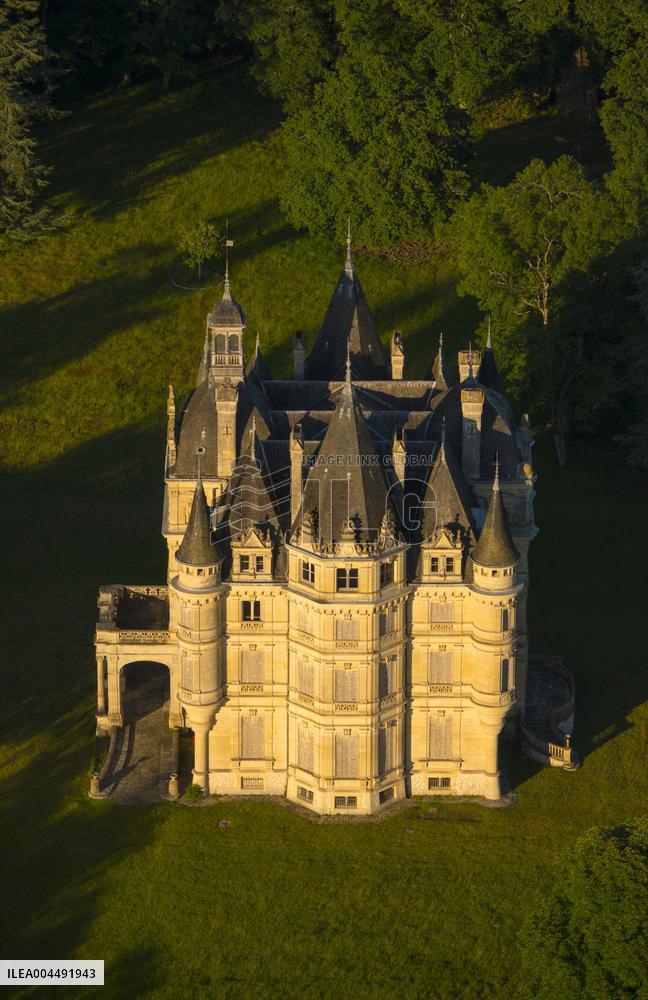 Illustration - Aerial View of France