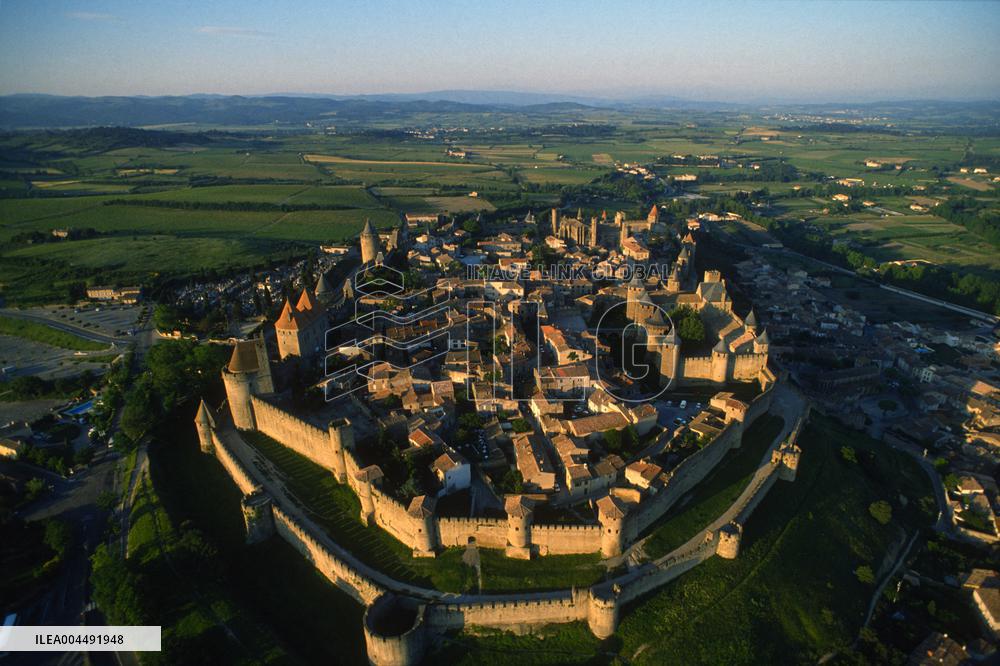 Illustration - Aerial View of France