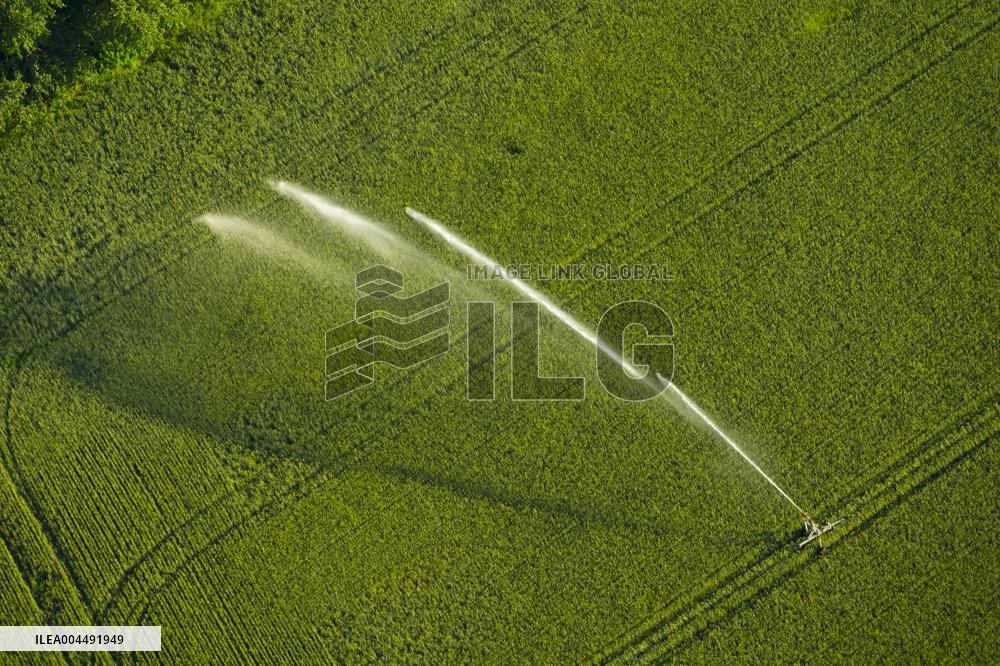 Illustration - Aerial View of France
