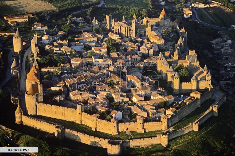 Illustration - Aerial View of France