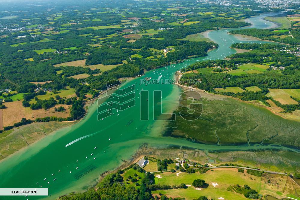 Illustration - Aerial View of France