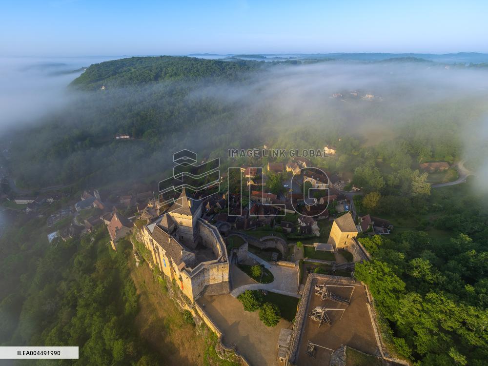Illustration - Aerial View of France