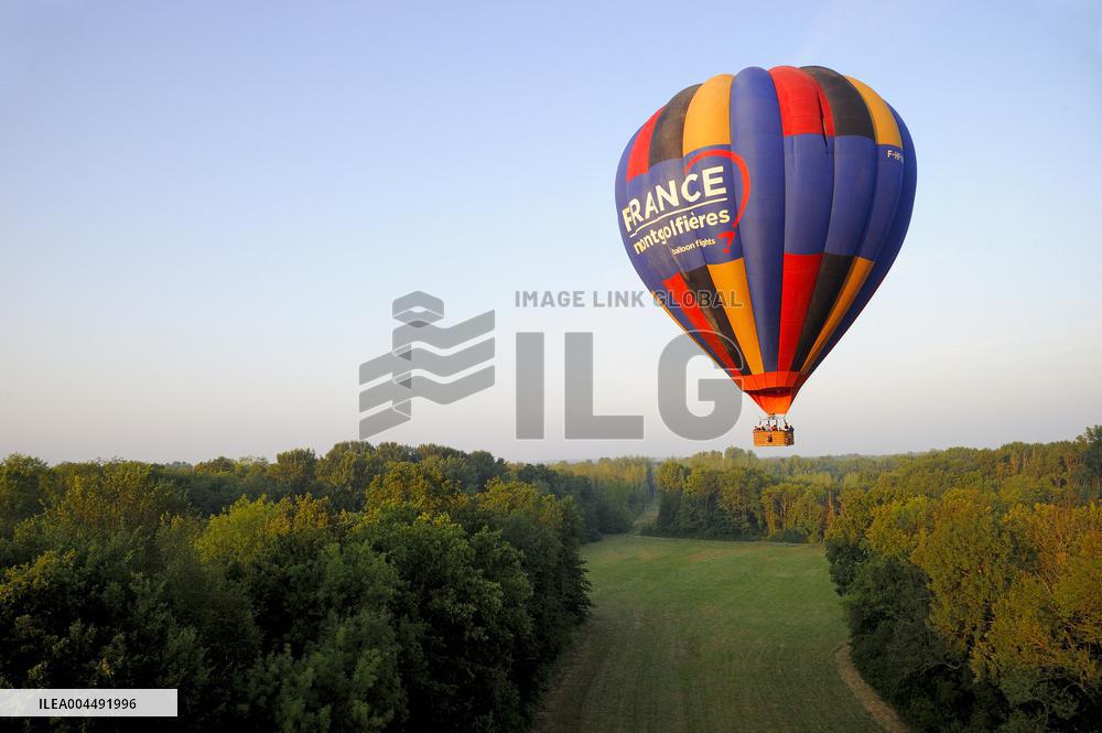 Illustration - Aerial View of France
