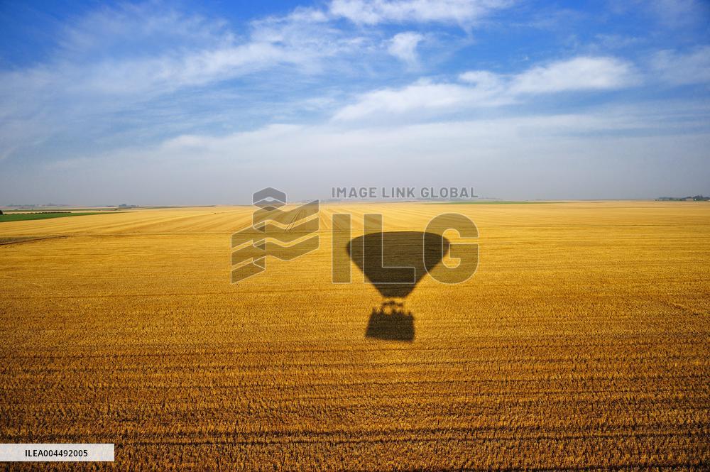 Illustration - Aerial View of France