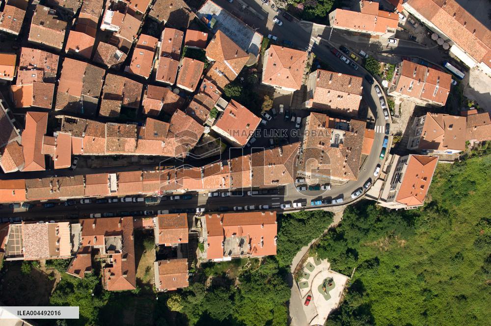 Illustration - Aerial View of France