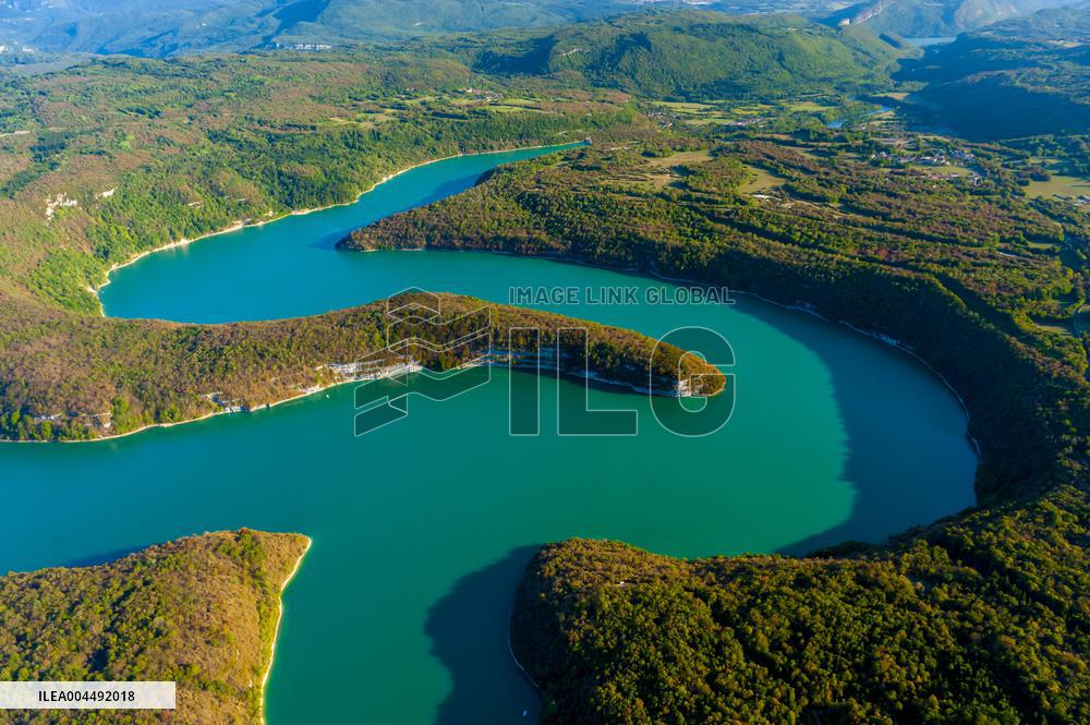 Illustration - Aerial View of France