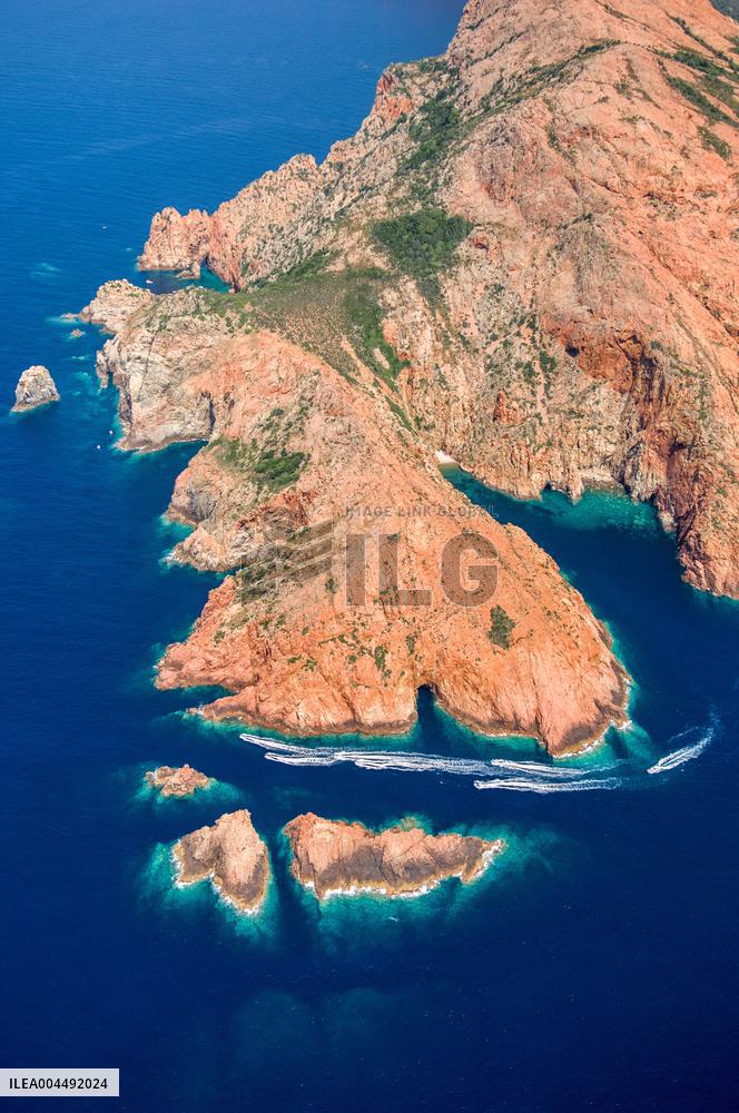 Illustration - Aerial View of France