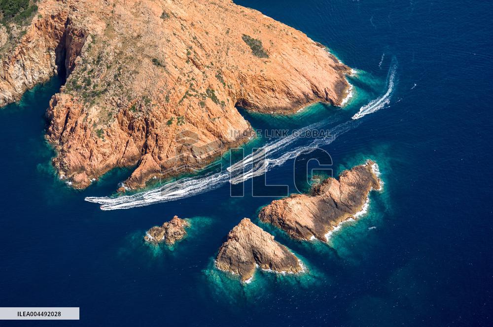 Illustration - Aerial View of France