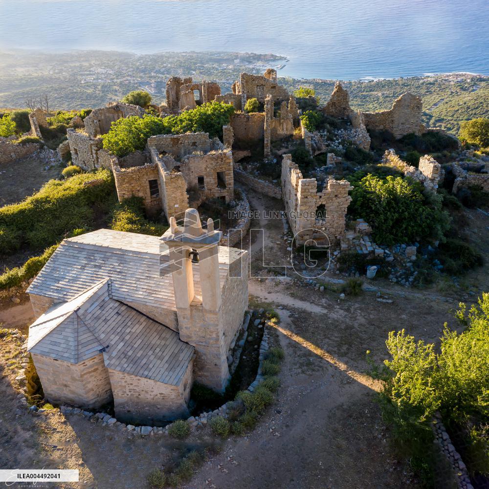 Illustration - Aerial View of France