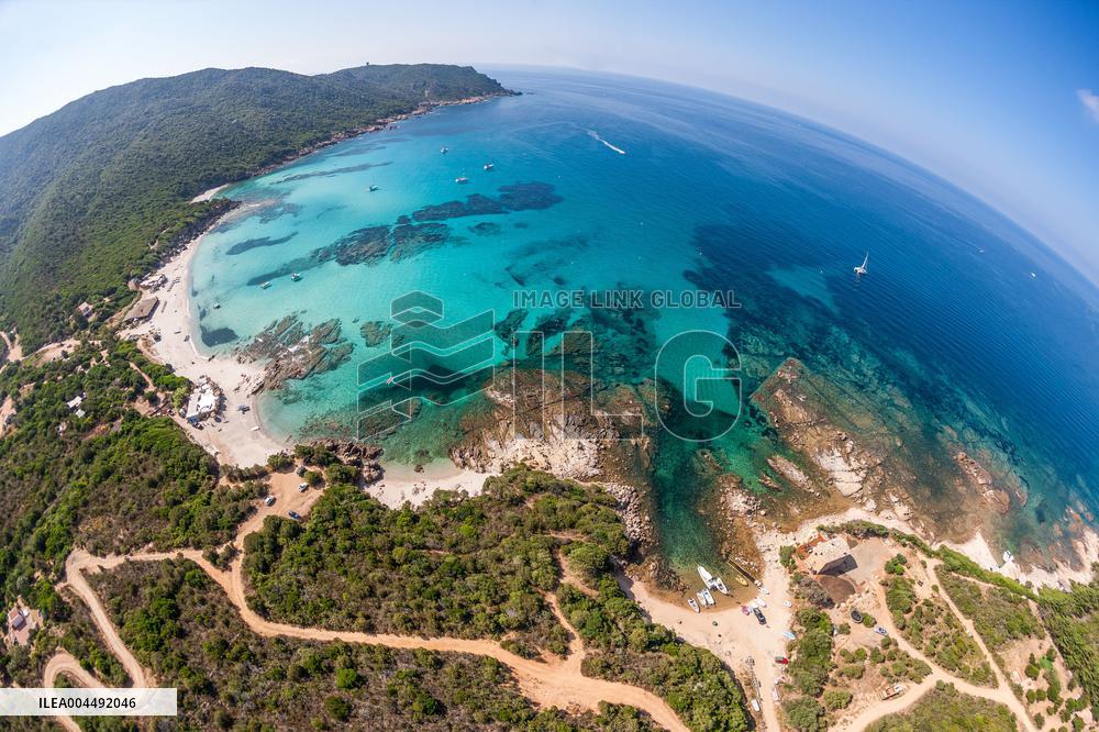 Illustration - Aerial View of France