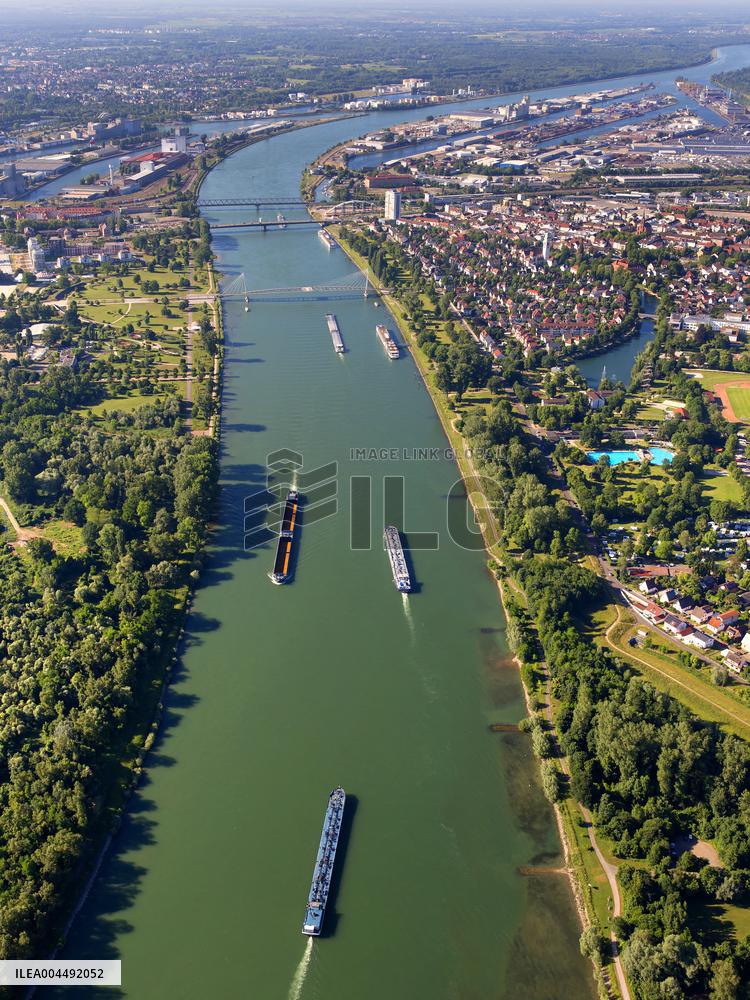Illustration - Aerial View of France