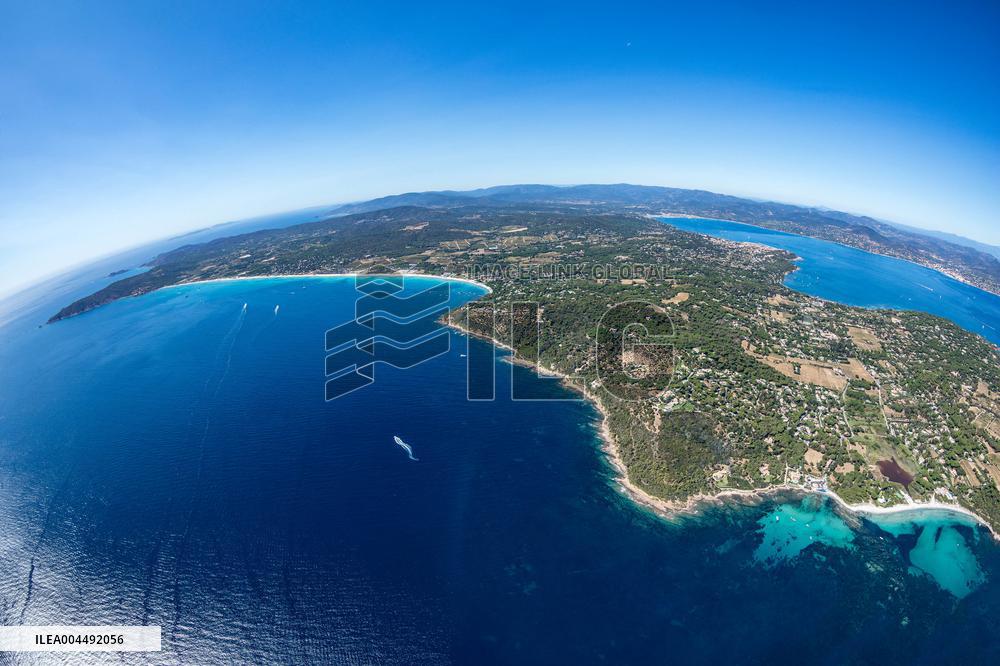 Illustration - Aerial View of France