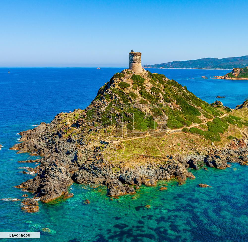 Illustration - Aerial View of France