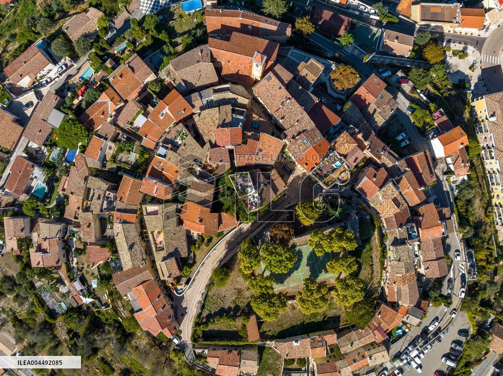Illustration - Aerial View of France