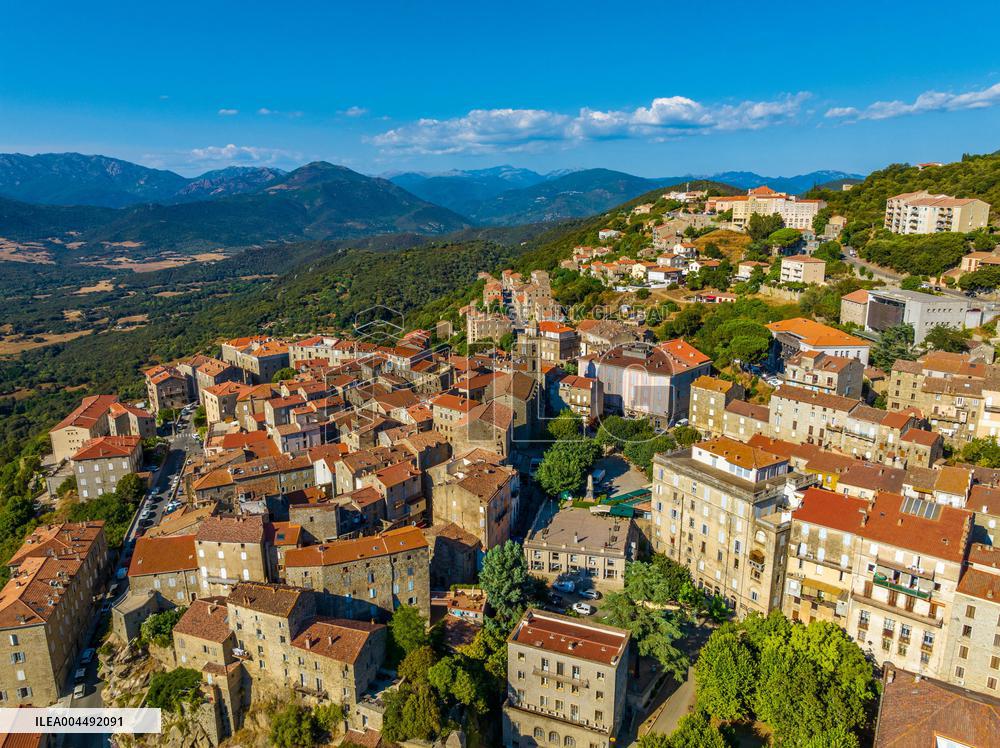 Illustration - Aerial View of France