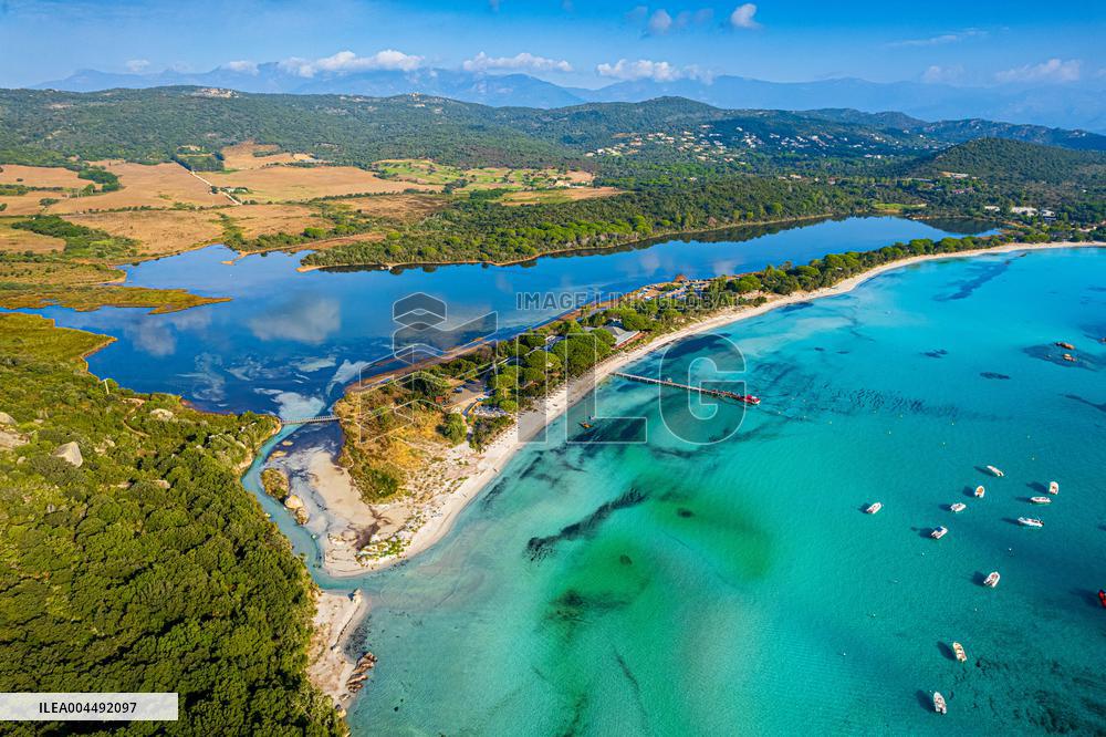 Illustration - Aerial View of France