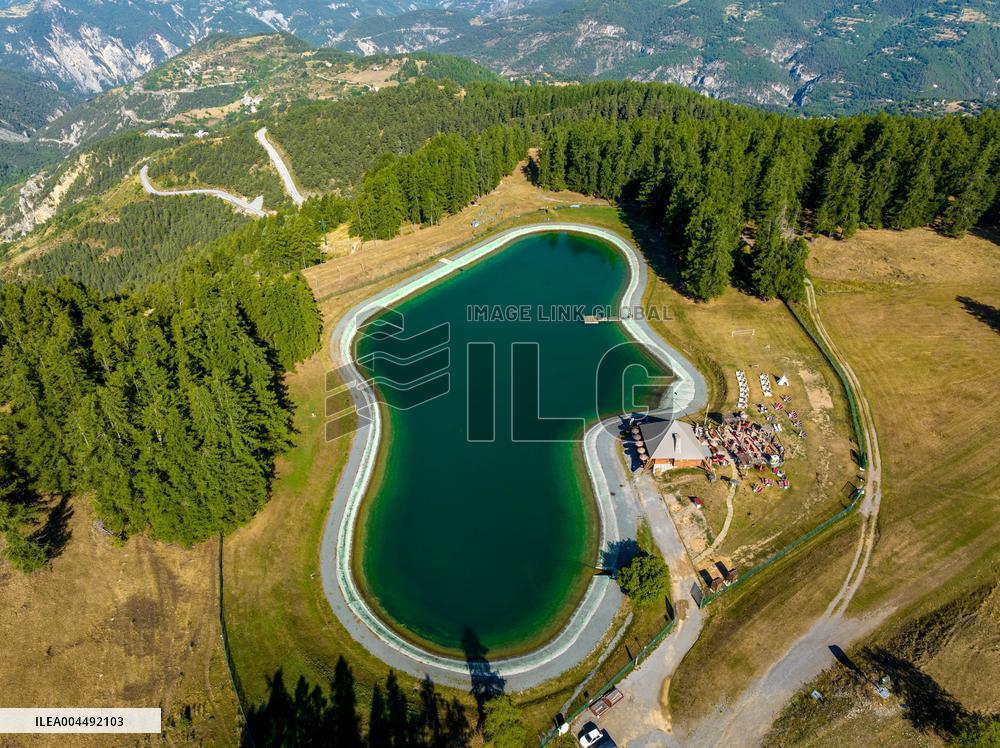 Illustration - Aerial View of France