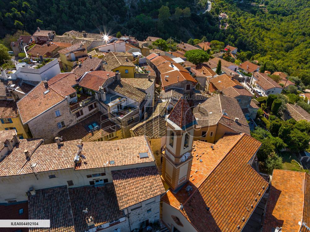 Illustration - Aerial View of France