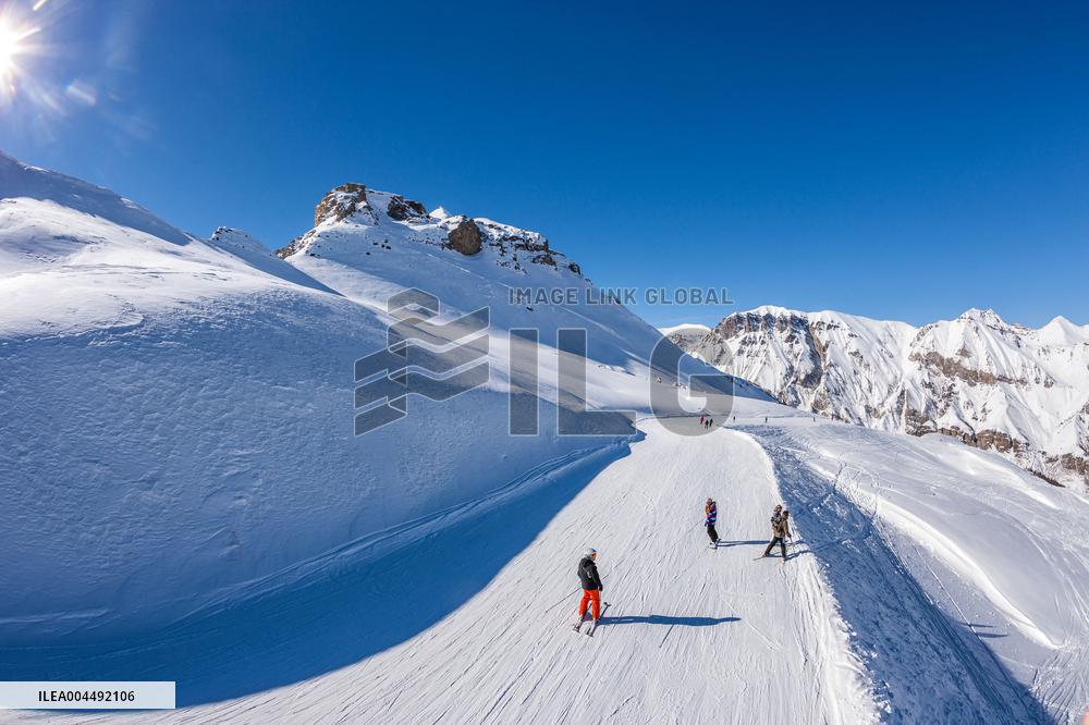 Illustration - Aerial View of France