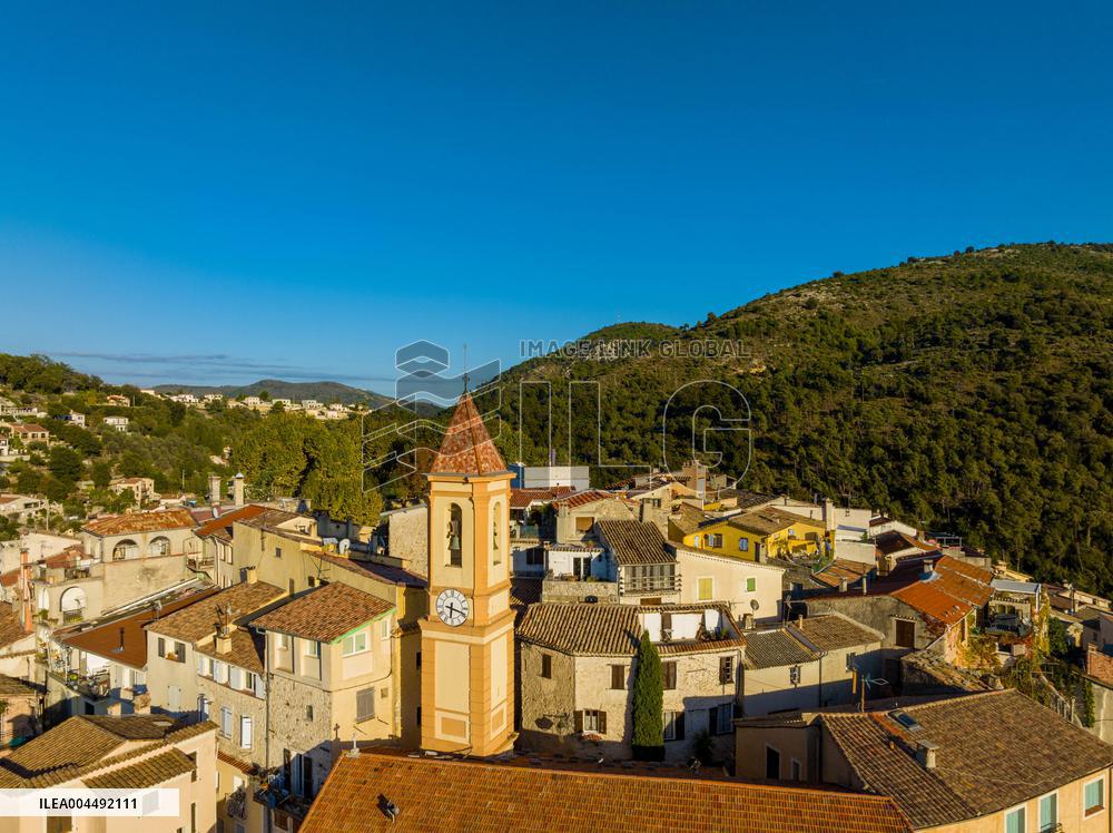 Illustration - Aerial View of France