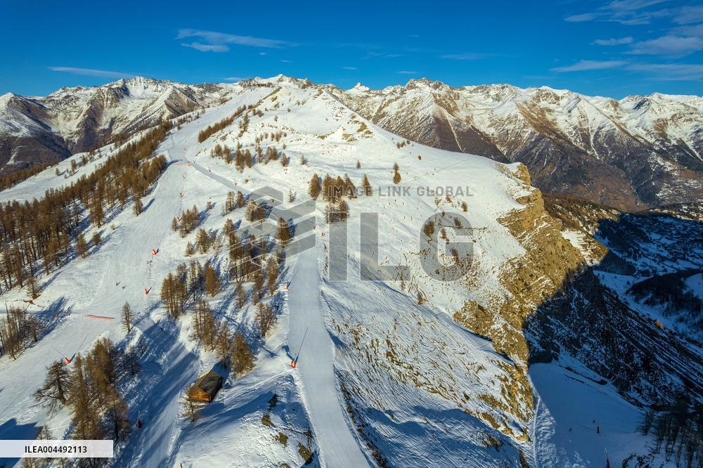Illustration - Aerial View of France