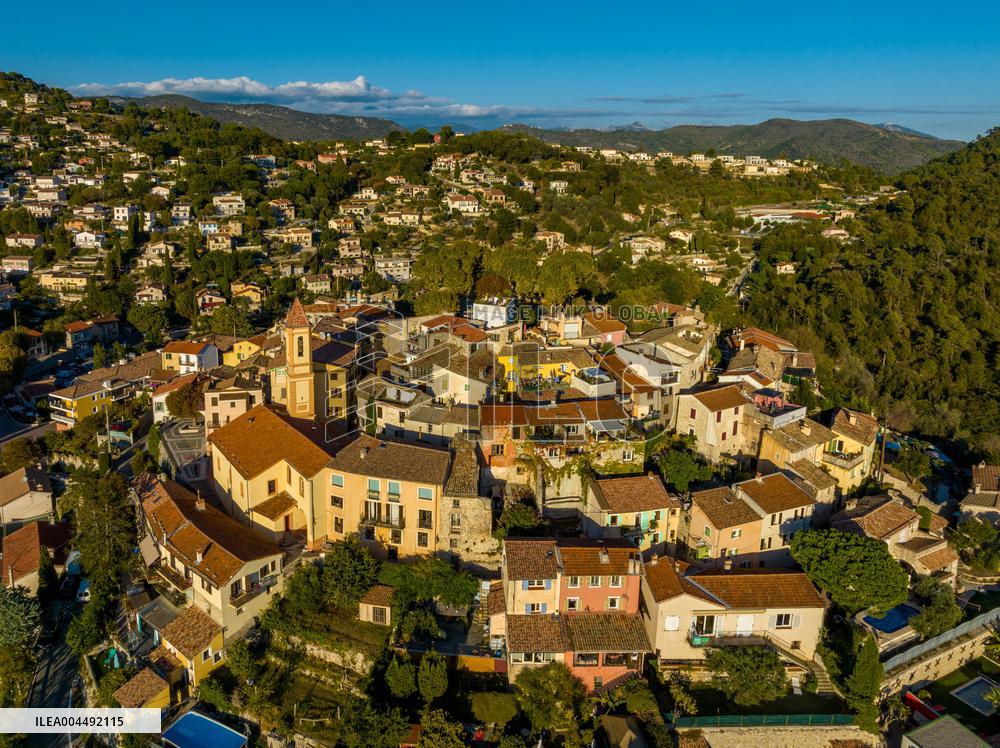 Illustration - Aerial View of France