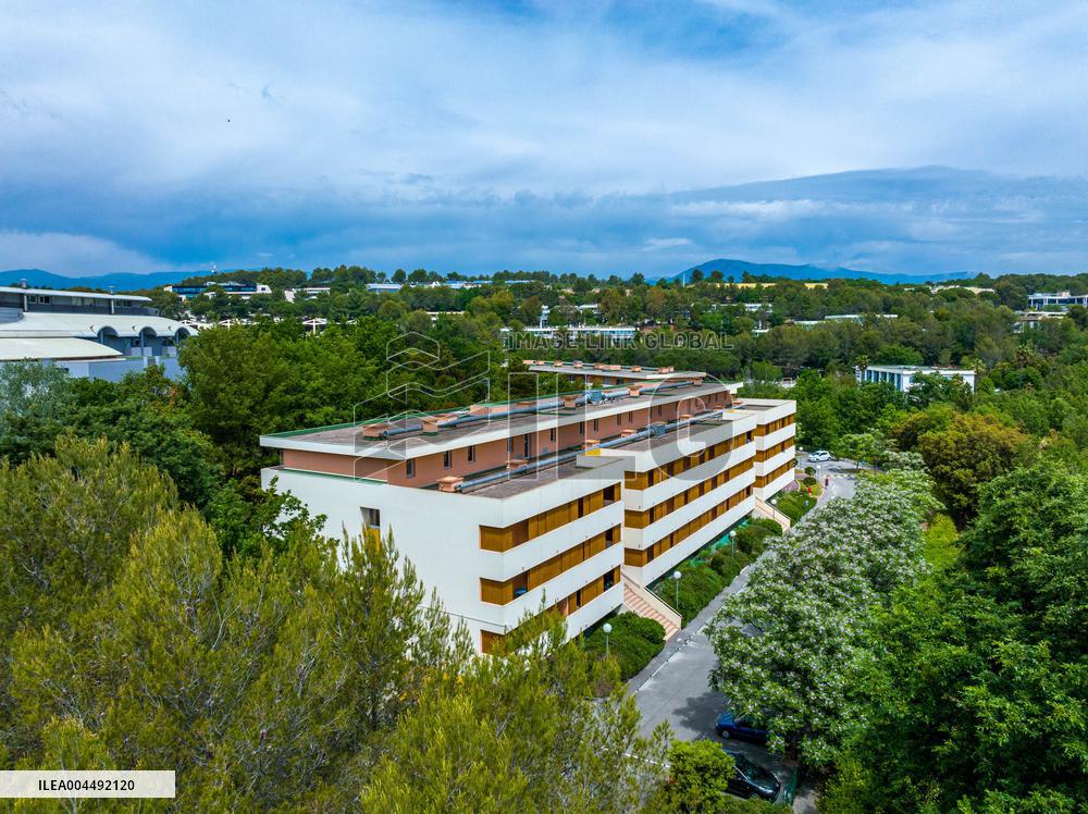 Illustration - Aerial View of France