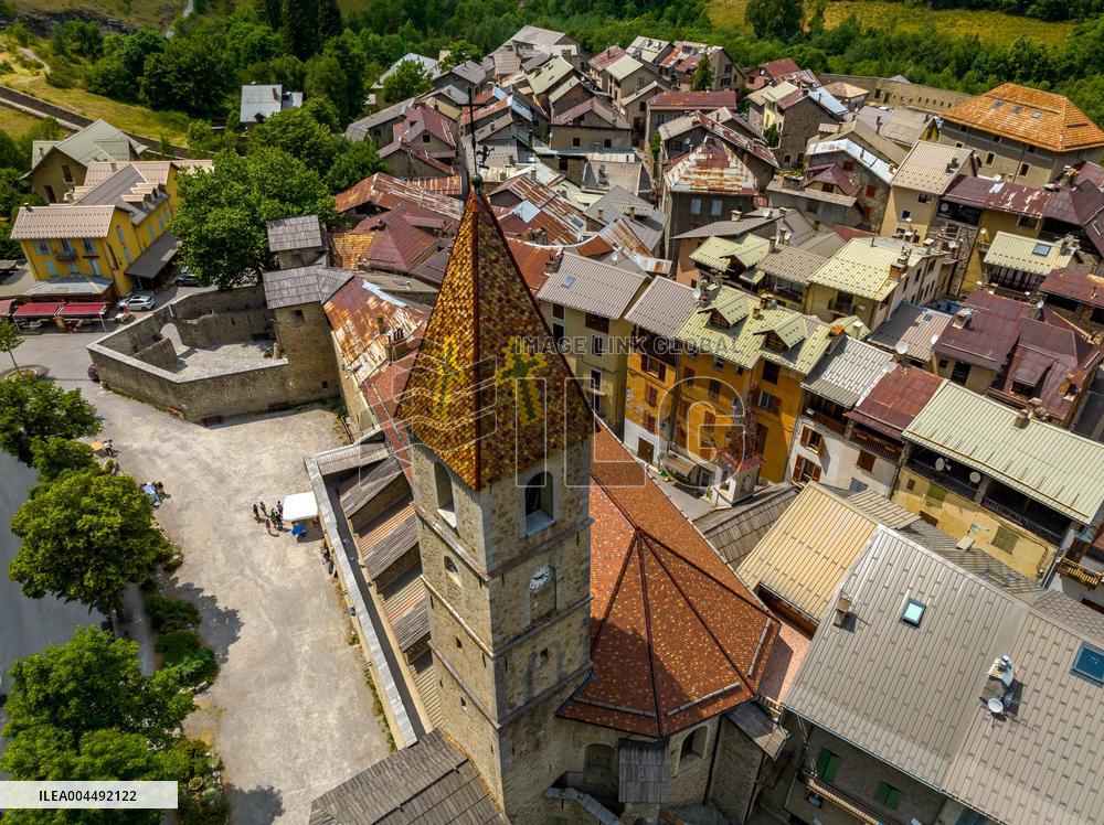Illustration - Aerial View of France