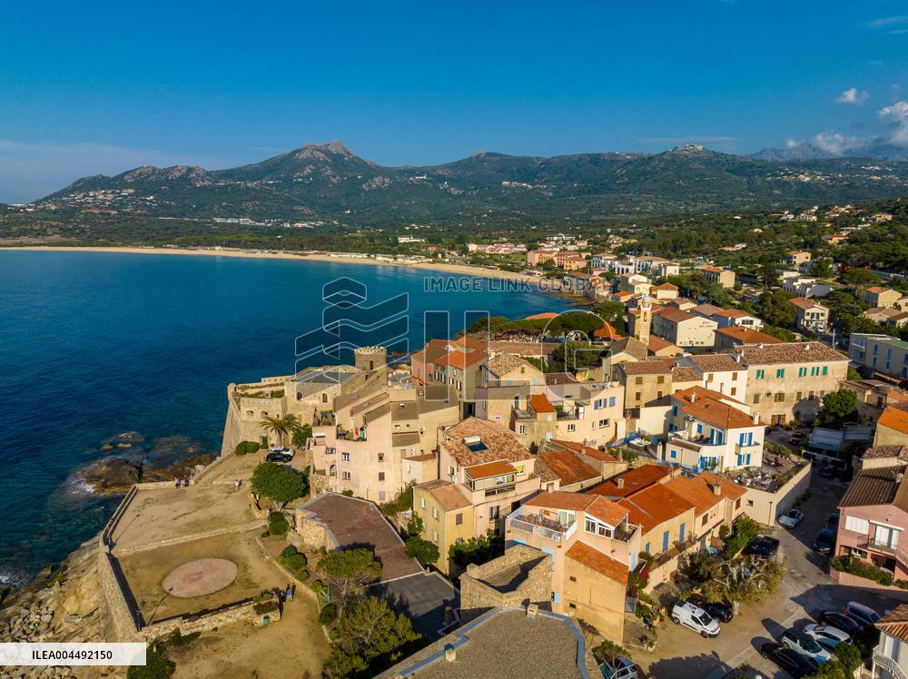 Illustration - Aerial View of France