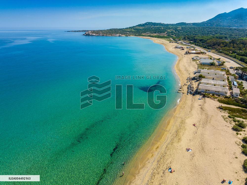 Illustration - Aerial View of France