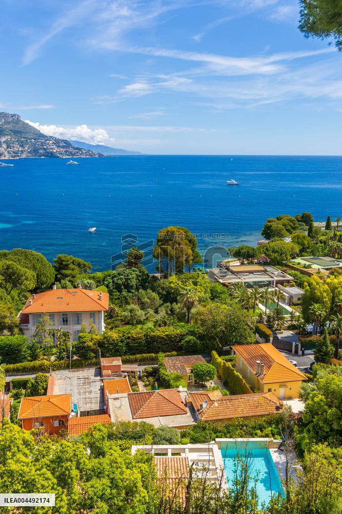 Illustration - Aerial View of France