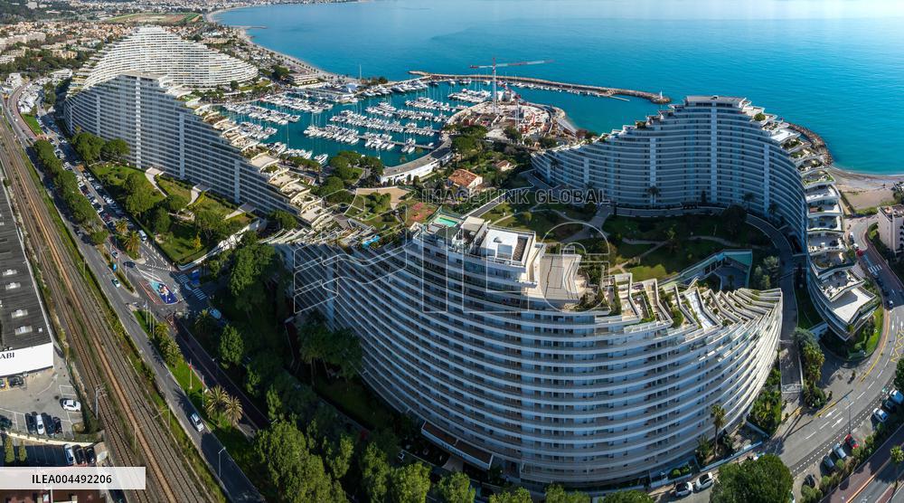 Illustration - Aerial View of France