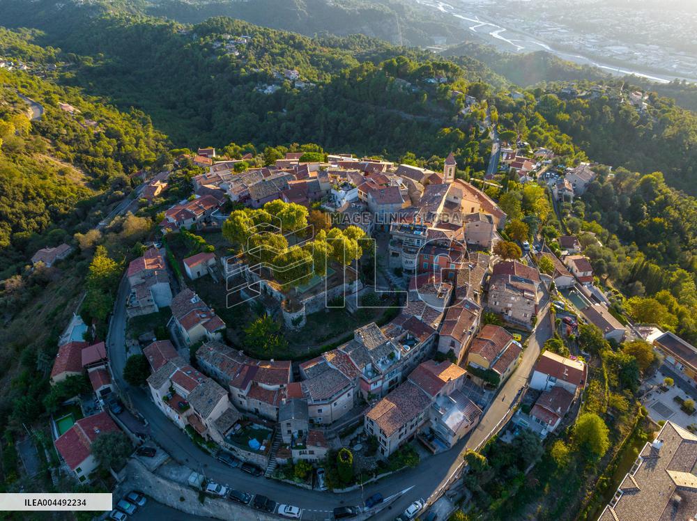 Illustration - Aerial View of France