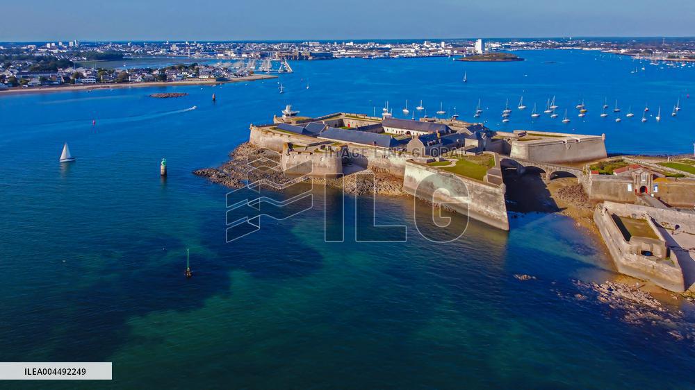 Illustration - Aerial View of France