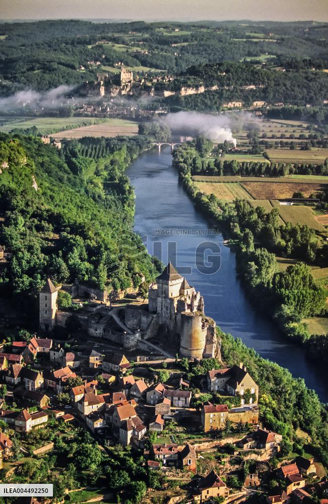 Illustration - Aerial View of France