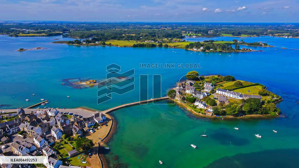 Illustration - Aerial View of France