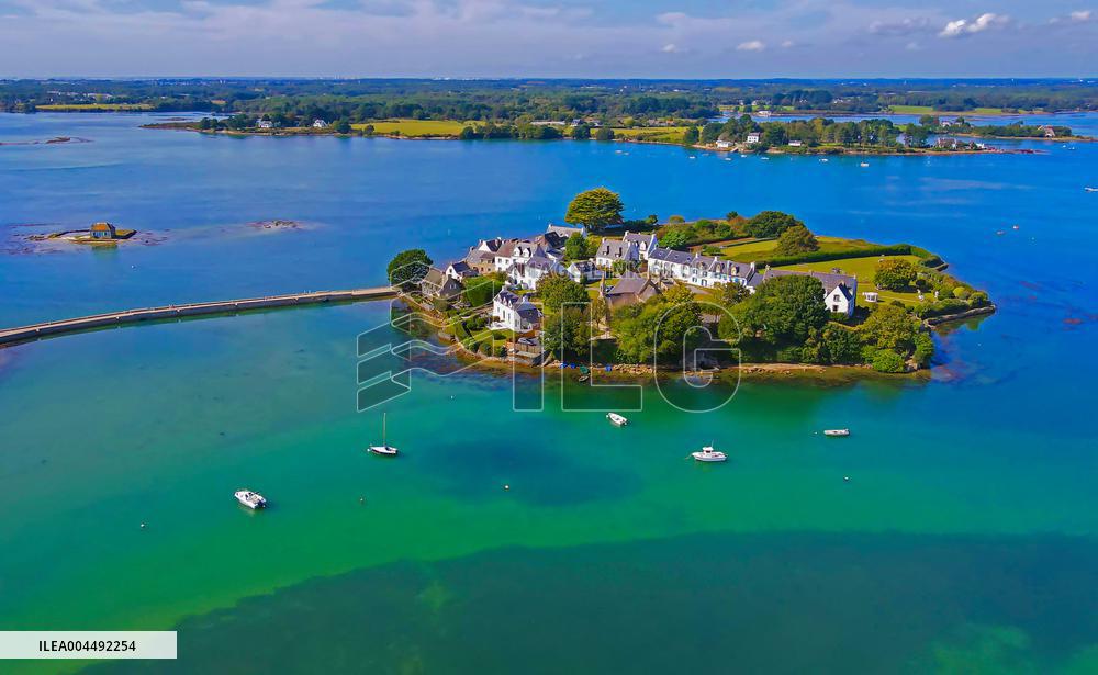 Illustration - Aerial View of France