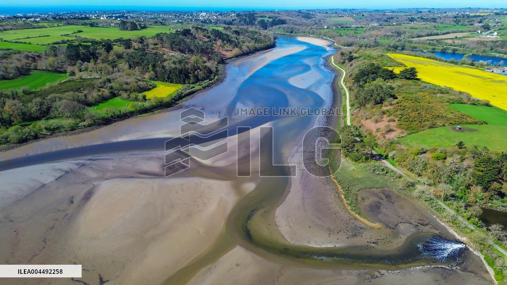 Illustration - Aerial View of France