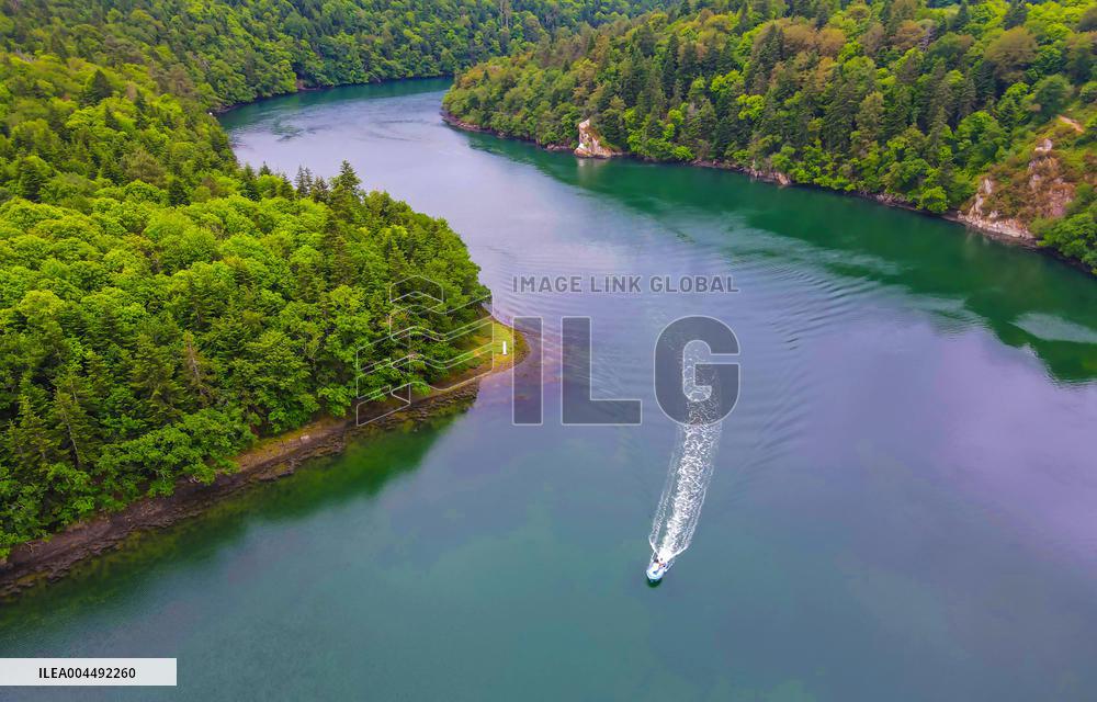 Illustration - Aerial View of France