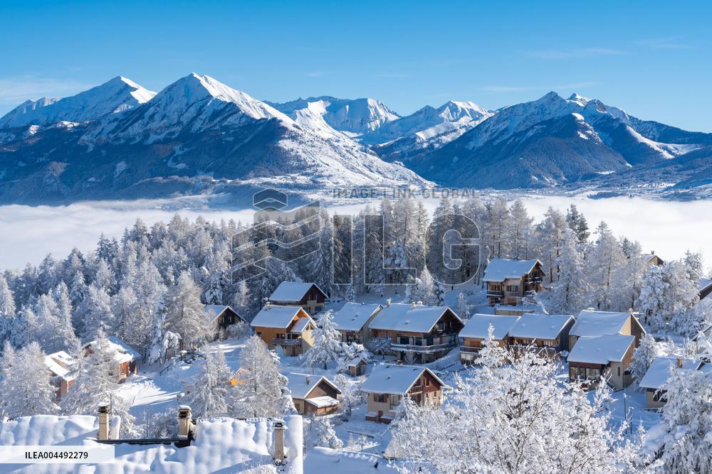Illustration - Aerial View of France