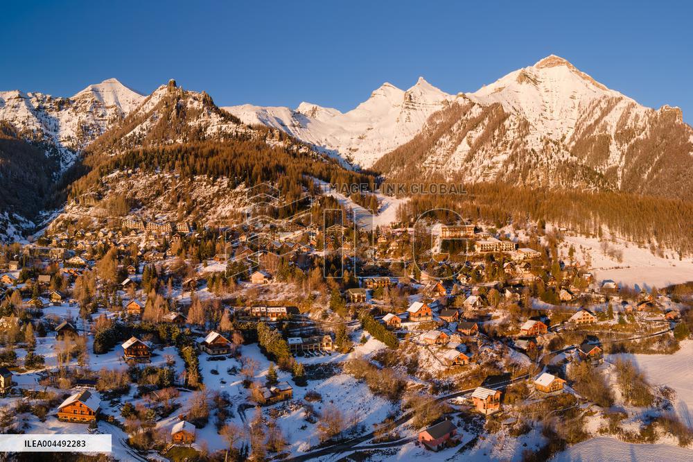 Illustration - Aerial View of France