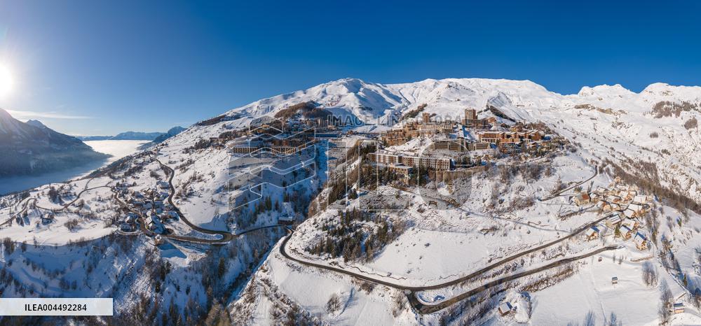 Illustration - Aerial View of France